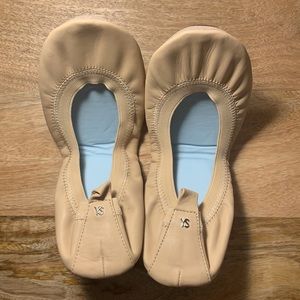 Yosi Samra nude ballet flats (foldable)